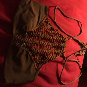 Acacia swimwear top